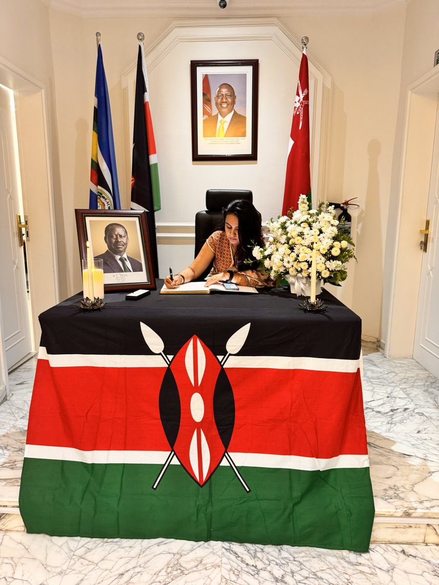 Kenya Embassy Muscat tweet media