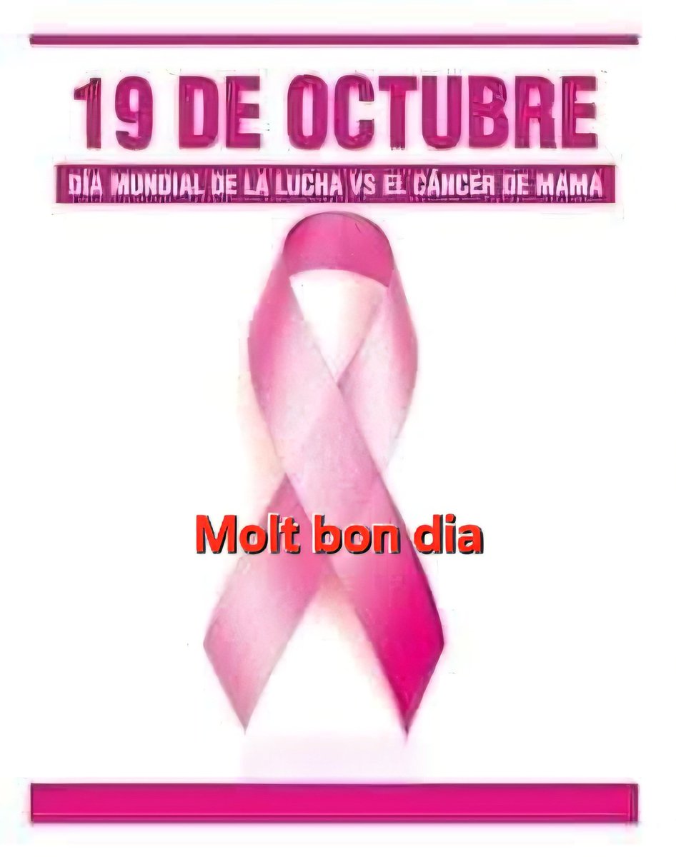 Bon dia!
DIA MUNDIAL DEL CÀNCER DE PIT