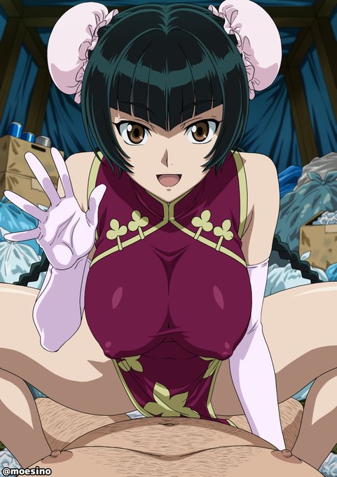 |`・ω・)っ Skeb納品のお知らせ。『ガ◯ダム00 ファーストシーズン』より、Wサイドスリットに改造した第一話のチャイナ服に身を包む王留美が過去に自身を脅迫して王商会によって社会的に抹殺されたホームレスと子作り交尾配信するシチュですご依頼ありがとうございました!