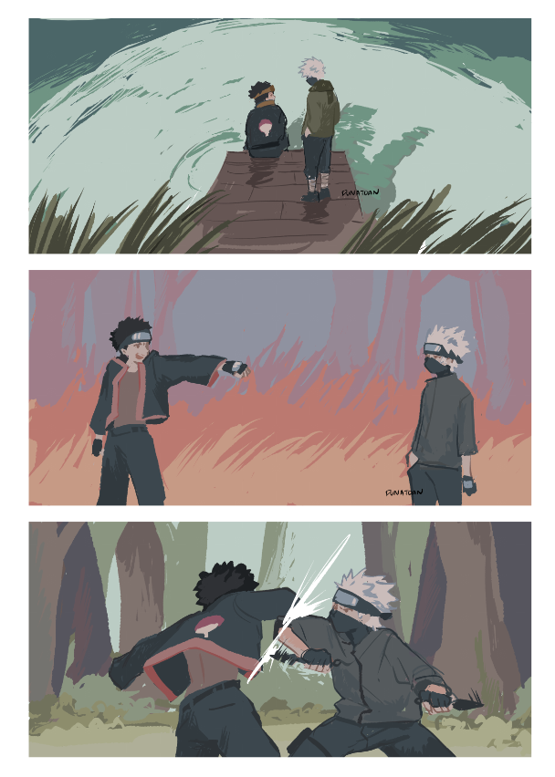 仲間
#kakashi #obito 