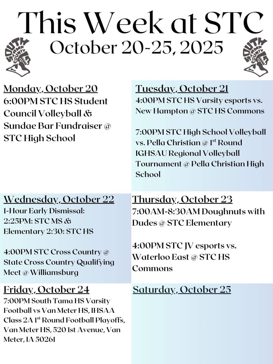 South Tama County tweet media