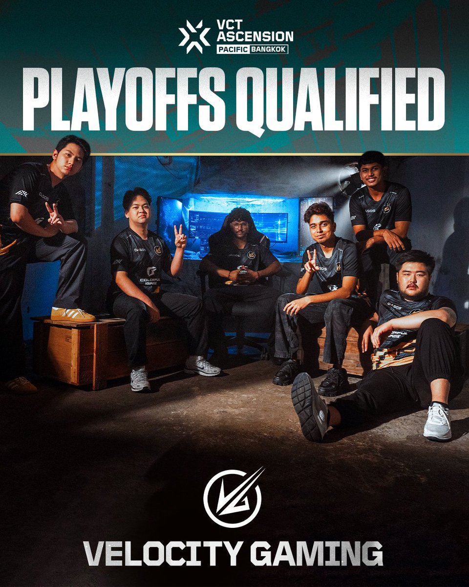 vctpacific's tweet photo. South Asia's representatives showed off and delivered.
Velocity Gaming secure their spot in the #AscensionPacific Playoffs! https://t.co/ZB0wblqioC