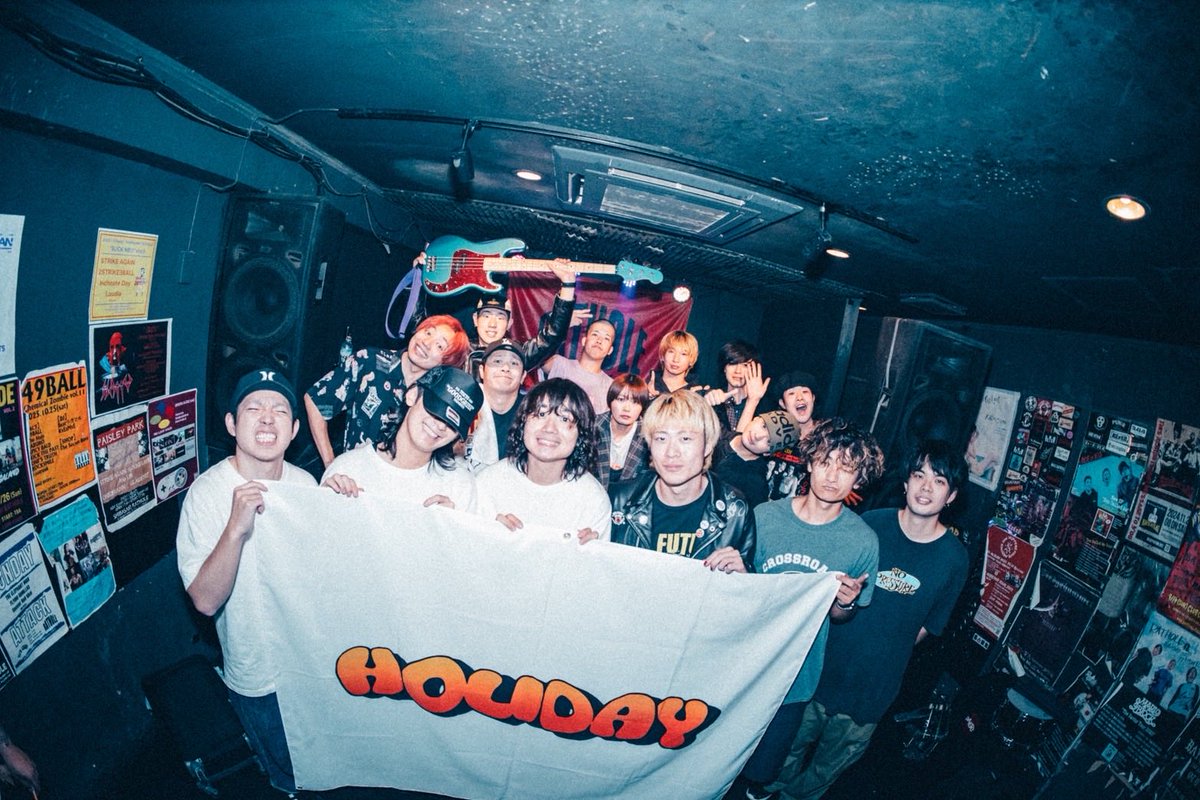 2025年10月18日(土)

HOLIDAY presents.
「PULVERISE」

柴崎RATHOLE

w/
Ollie
NOCOGIRI
サテライト
ミニマムズ

ありがとうございました！！通常編ラストだったけど、それに相応しい超良い日になりました！！🔥

photo by <a href="/05Rintaro01/">りんたろう</a>