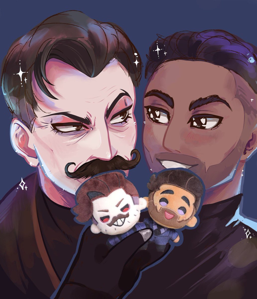 THE TWO OLD MEN ARE HERE!! Thank you so much <a href="/Lanth_art/">Lanthart 🐙👁🎄</a> 💖✨