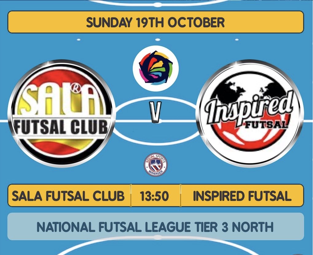 Heading to Ordsall, Salford now for <a href="/NatFutsalLeague/">National Futsal League</a> Tier 3 North game, <a href="/salafutsalclub/">Sala Futsal Club</a> v <a href="/InspiredFutsal/">Inspired Futsal</a>  ⚽️

<a href="/LCFA_Referees/">Liverpool County FA Referees Department</a> <a href="/FAFutsalRefs/">FA Futsal Referees</a> 

#refereelife