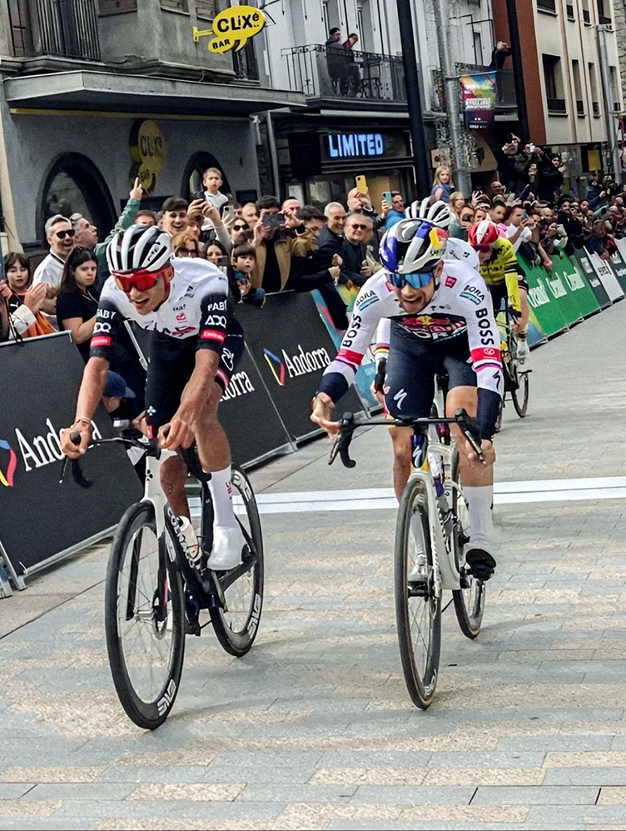 And this is how the Andorra Criterium ended. Del Toro wins the main race, Roglič the mountain time trial.

Each rider received 150.000€ for participation in this event and for being in a documentary that will be on Netflix.