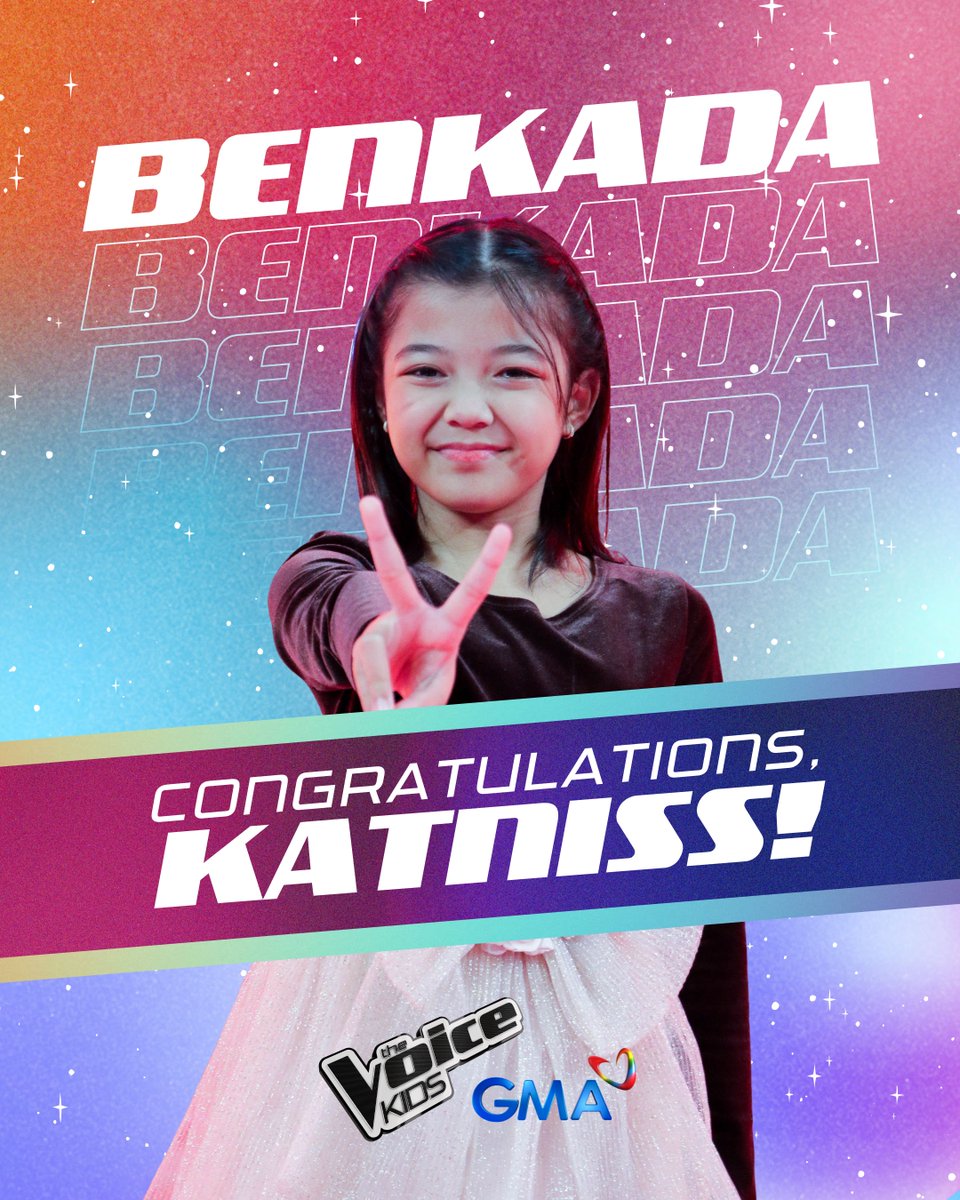 Another heartfelt voice joins the #BenKada family. Welcome to the fam, Katniss! 

#TVKCoachReplay
#TheVoiceKidsGMA | Sundays at 7:00 PM on GMA