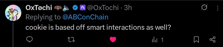 𝙲𝙾𝙾𝙺𝙸𝙴 𝙸𝚂 𝙱𝙰𝚂𝙴𝙳 𝙾𝙵𝙵 𝚂𝙼𝙰𝚁𝚃 𝙸𝙽𝚃𝙴𝚁𝙰𝙲𝚃𝙸𝙾𝙽𝚂
𝙰𝙽𝙳 𝙸 𝙲𝙰𝙽 𝙿𝚁𝙾𝚅𝙴 𝙸𝚃 𝙽𝙾𝚆 ⤵️

So basically.... As at the time I made this post ( quoted post).. My rank on <a href="/vooi_io/">vooi</a> was 8k+
And with just <a href="/OxTochi/">tochi</a> comment, I flew past 3k snappers now sitting on