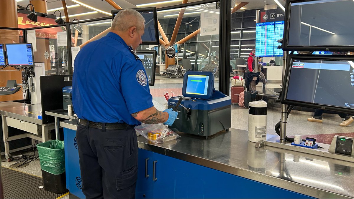 Somewhere at <a href="/BostonLogan/">Boston Logan International Airport</a> airport with the <a href="/TSA/">TSA</a> checking my film. One unexposed roll of <a href="/HarmanPhoto/">Harman Photo</a> Kentmere Pan 200 set off the machine and had to be x-rayed. This was a first. 

#filmphotography #filmtography #tsa #bostonlogan