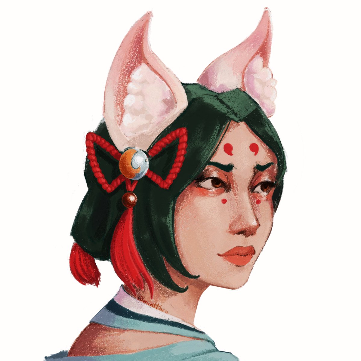 mintthru's tweet image. and if i say this is kiriko's best skin......

#Overwatch2 @PlayOverwatch