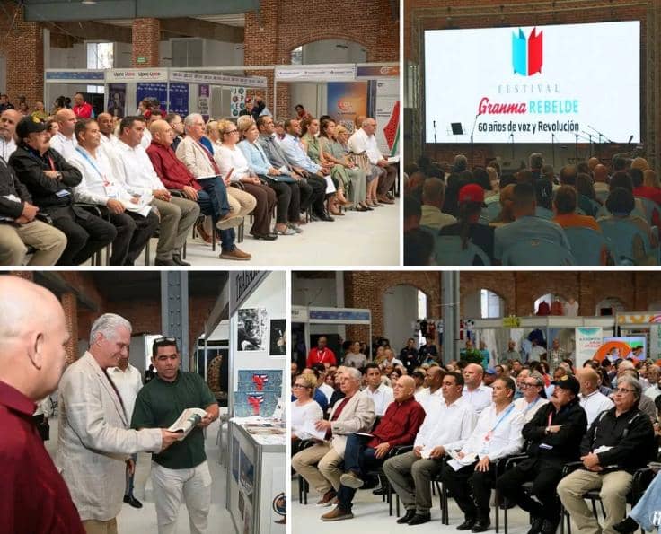 🇨🇺| Participamos en la inauguración del Primer Festival Internacional Granma Rebelde,  evento que contó con la presencia del Presidente <a href="/DiazCanelB/">Miguel Díaz-Canel Bermúdez</a> y estuvo dedicado al Centenario del Comandante en Jefe #FidelPorSiempre 

#LaHabanaDeTodos