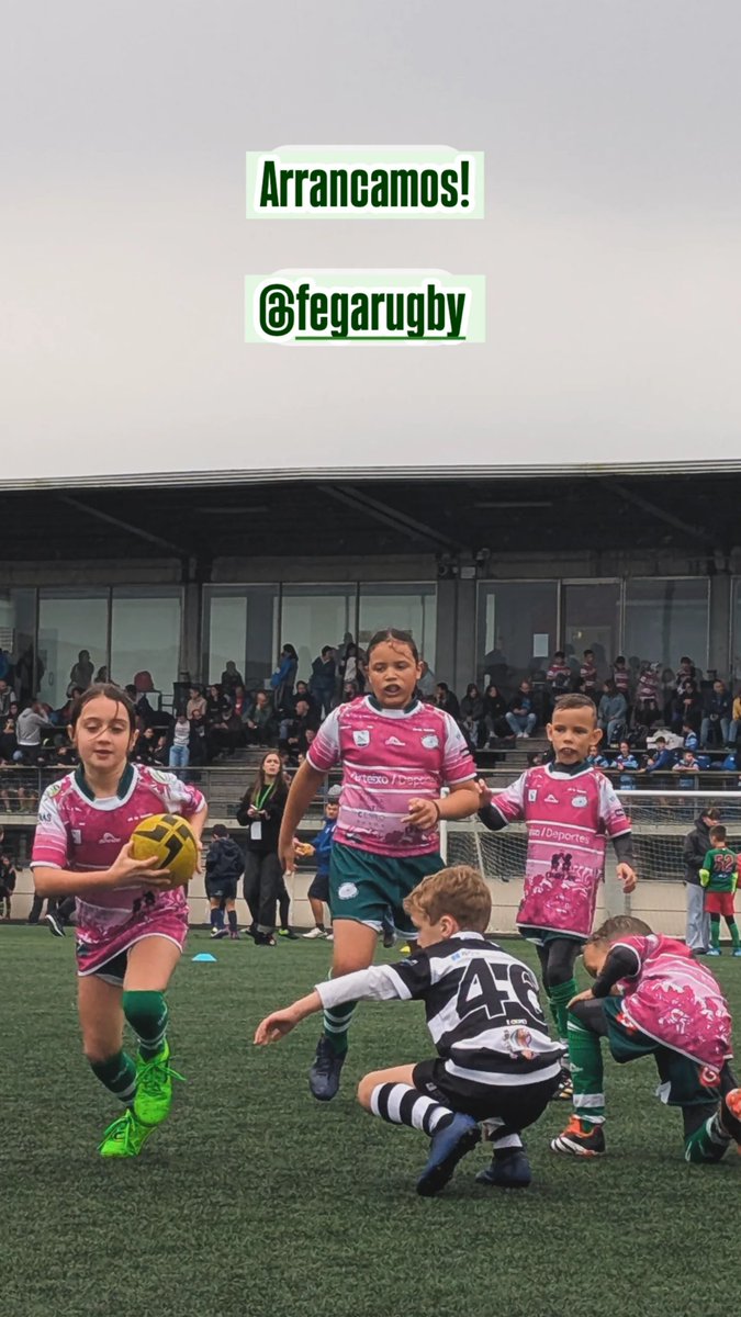 rugbyzalaeta's tweet image. Os nosos van de verde (e rosa)

💚🩷