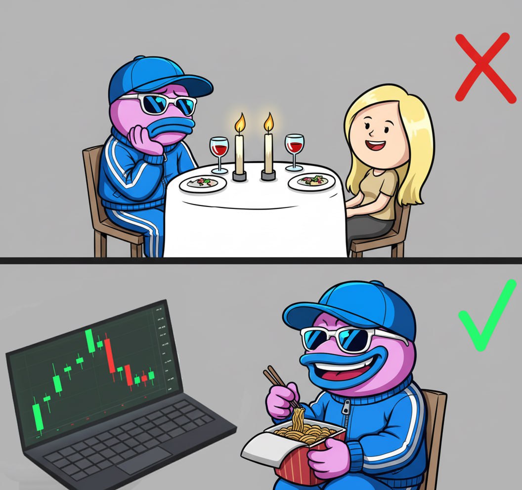 If you are Vibing you are eating. 

Join us for a romantic Sunday dinner with candles in our TG and let's feast: t.me/VibeTradingPor…