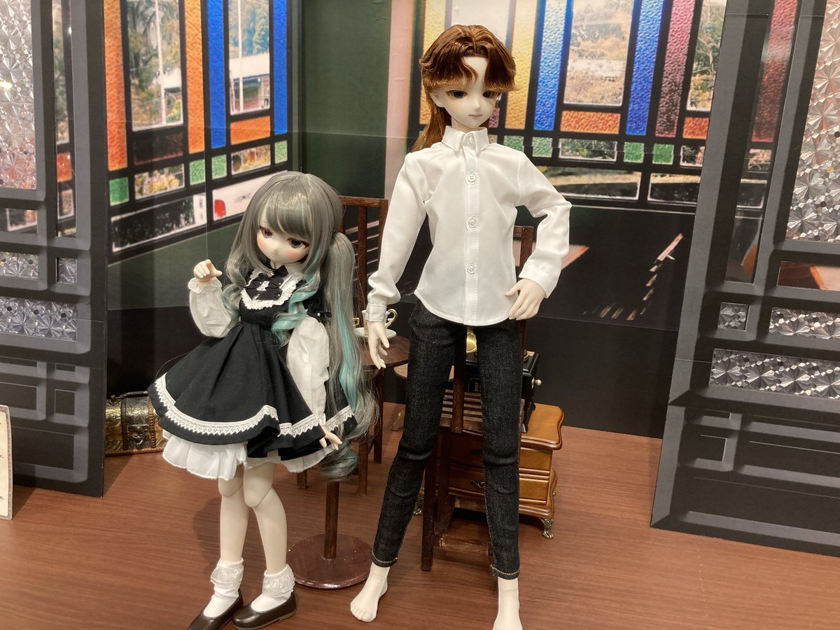 先日紫水さんとおでかけしてきました*.(๓´͈ ˘ `͈๓).*

お兄様の爆誕する瞬間に立ち会えて光栄の極でしたっ
ありがとうございますっ

ルシアちゃんとツーショット撮らせていただきました✨

<a href="/sisui_doll/">紫水</a> 
本当にありがとうございました✨✨