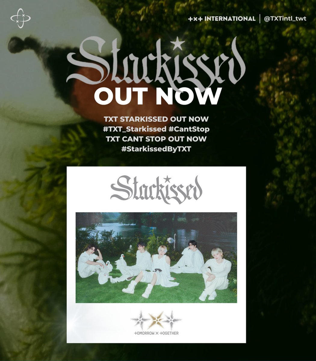 TXT、日本3rdアルバム『Starkissed』リリース タイトル曲『Can't Stop