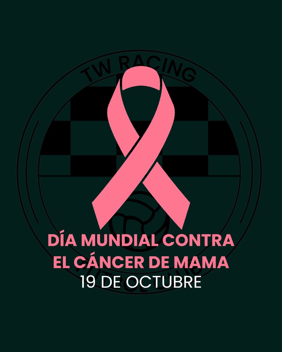 Todos juntos contra el cáncer de mama 💚🩷

TWRacingFC está con vosotras.

#DíaMundialdelCáncerdeMama