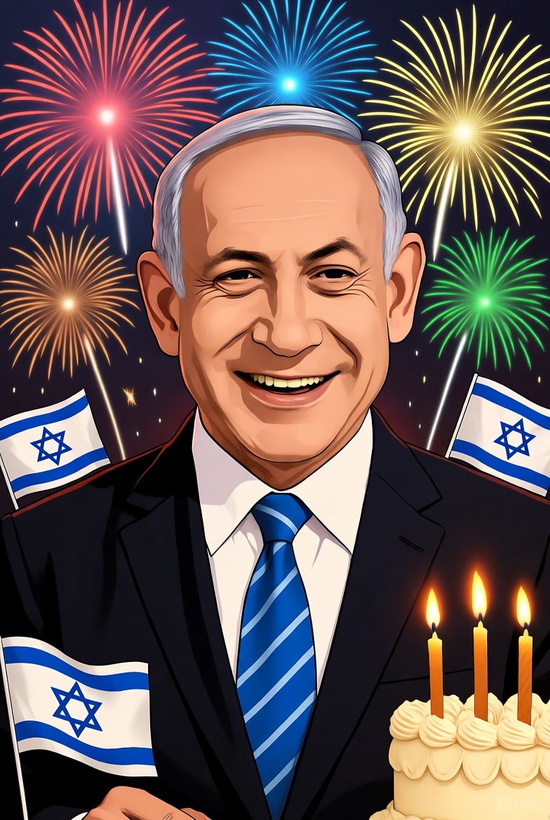 🇮🇱𝗛𝗮𝗽𝗽𝘆 𝗕𝗶𝗿𝘁𝗵𝗱𝗮𝘆 𝗜𝗻 𝗔𝗱𝘃𝗮𝗻𝗰𝗲, 𝗣𝗿𝗶𝗺𝗲 𝗠𝗶𝗻𝗶𝘀𝘁𝗲𝗿 𝗕𝗲𝗻𝗷𝗮𝗺𝗶𝗻 𝗡𝗲𝘁𝗮𝗻𝘆𝗮𝗵𝘂!🎉

As we approach October 21st, we unite with all those who cherish Israel to honor our brave and visionary leader. 🇮🇱 

His unwavering commitment to the safety,