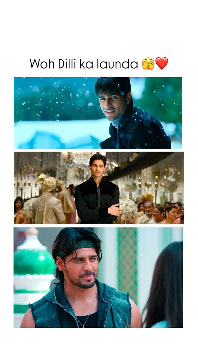 sidsquadww's tweet photo. Multi Talented Hai Apna 👇

#13YearsOfSidharthMalhotra https://t.co/AkKfBHXXyc