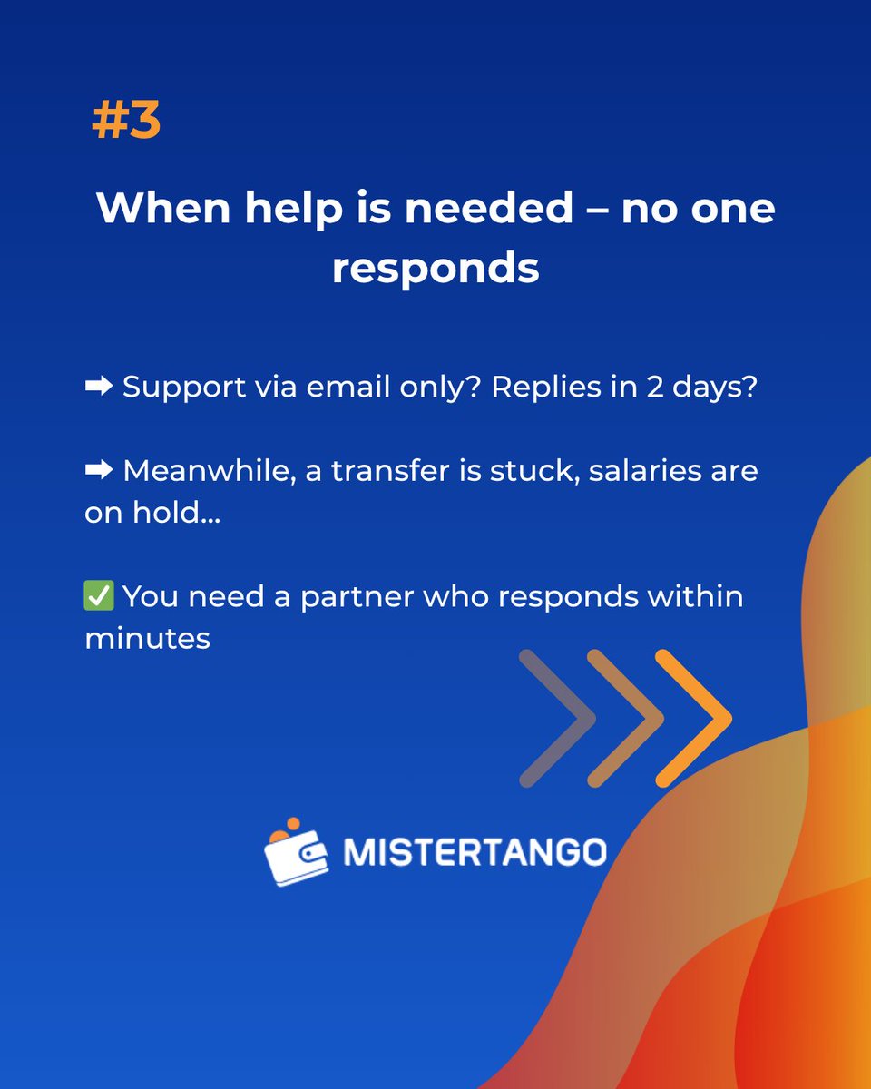 Mistertango2's tweet image. Here are the 3 most common issues we see when working with SMEs across Europe – and how to avoid them.
📲 Swipe through the carousel to check them out.
🔍 Do any of these sound familiar?
#businesspayments #fintechsolutions #paymenterrors #B2Bfintech #cashflowtips