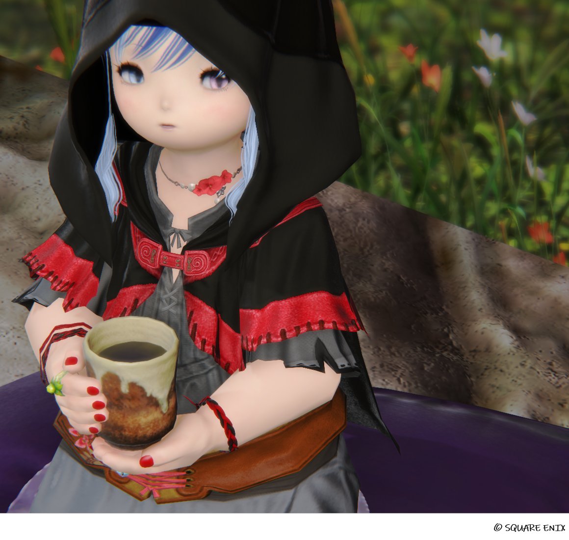 ふー…やっととれた🍵