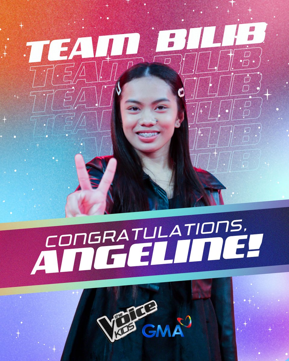 Another talented kid joins #TeamBilib. Congrats, Angeline!

#TVKCoachReplay
#TheVoiceKidsGMA | Sundays at 7:00 PM on GMA