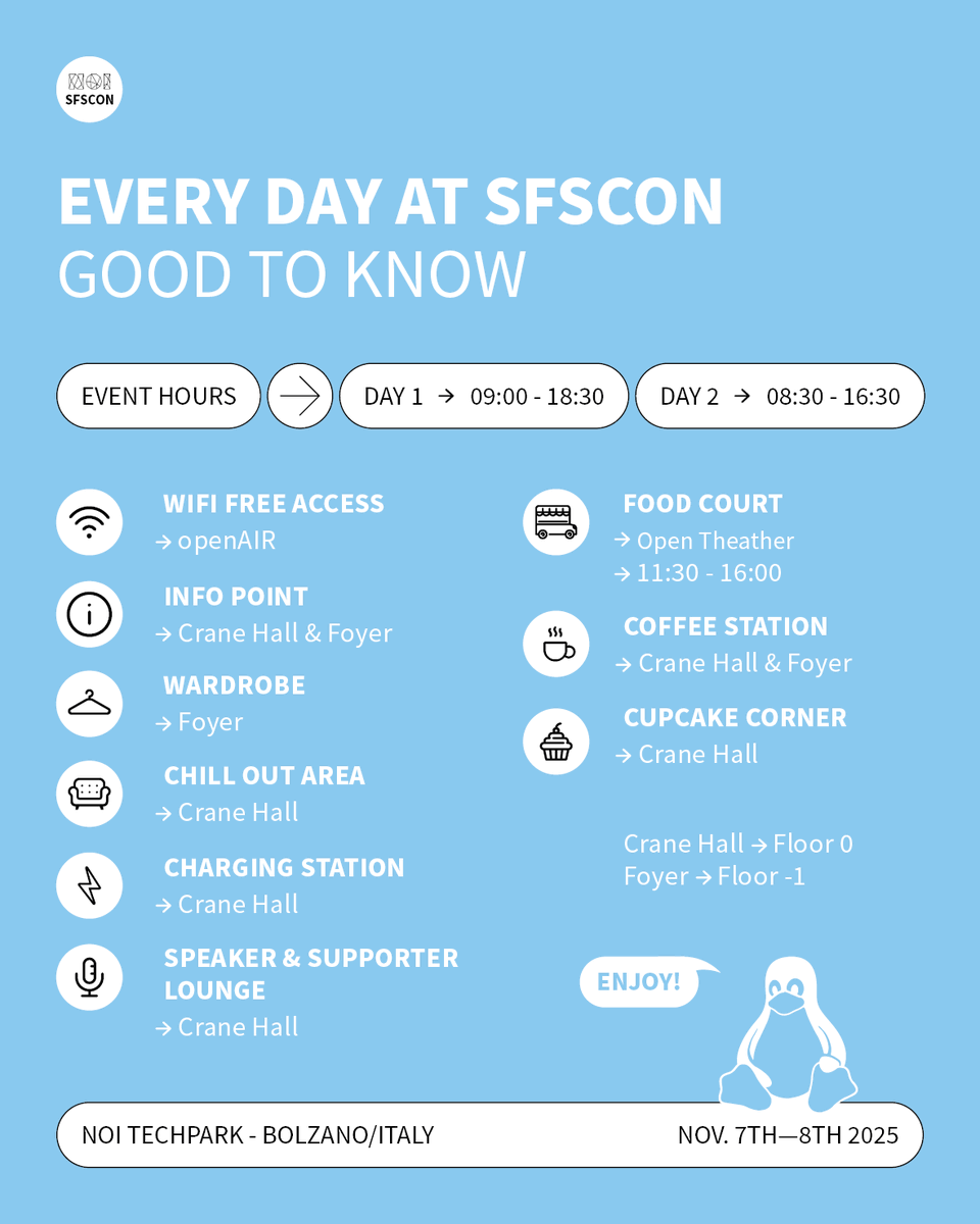 SFSCON tweet media