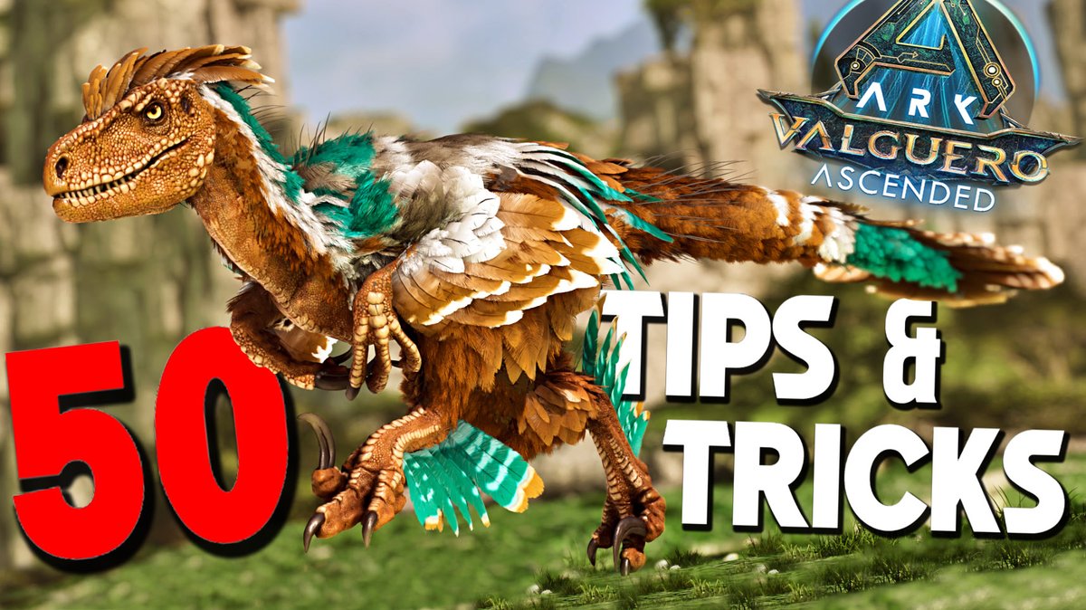 It's finally here!! 50 Tips &amp; Tricks You Need to Know for Valguero Ascended!

youtu.be/bbPcUcWjWZ8