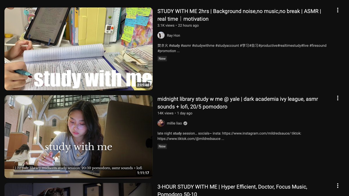 Y_Rana2004's tweet image. I usually do this all before coding/work :
Open docs ✅
Start notion✅
Play “study with me” ✅
Open VS Code, GitHub, YouTube ✅
Define goal ✅
Then i start coding 💻