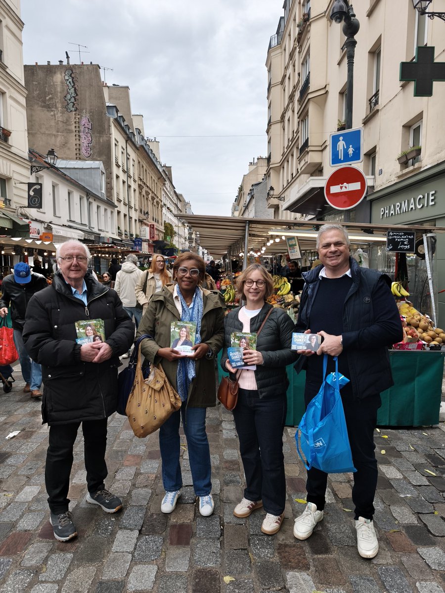 <a href="/PourDati2026/">Dati 2026</a>,<a href="/VMontandon/">Valérie Montandon</a> , très beau tractage et bel accueil  ce matin au Marché d'Aligre pour la campagne des municipales Rachida Dati et Valérie Montandon. Pour enfin changer de politique municipale et offrir aux Parisiens une ville désendettée, plus propre et plus sécurisée.