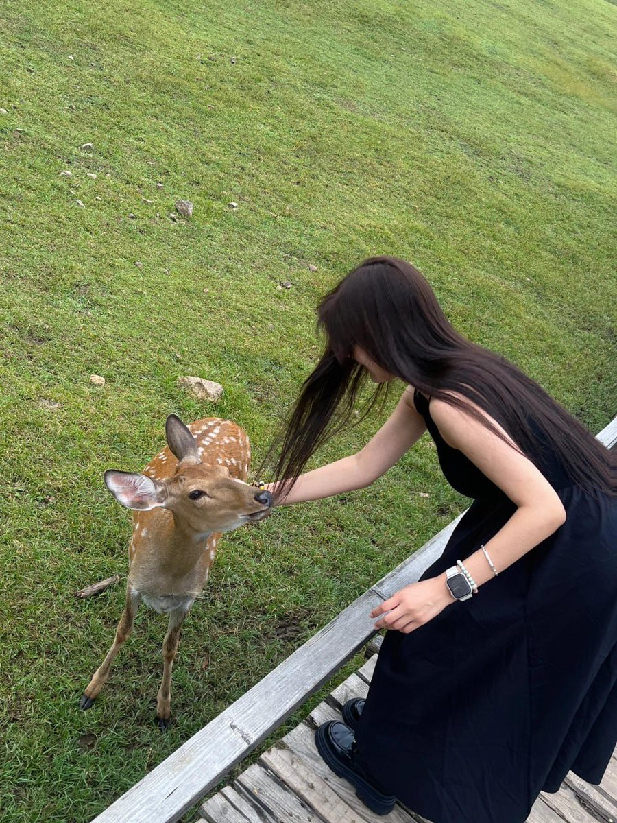 _Isabelle_o's tweet image. Making new friends in nature’s peaceful paradise 😉