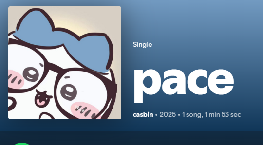 hihihi it is out on spotify :P

link below