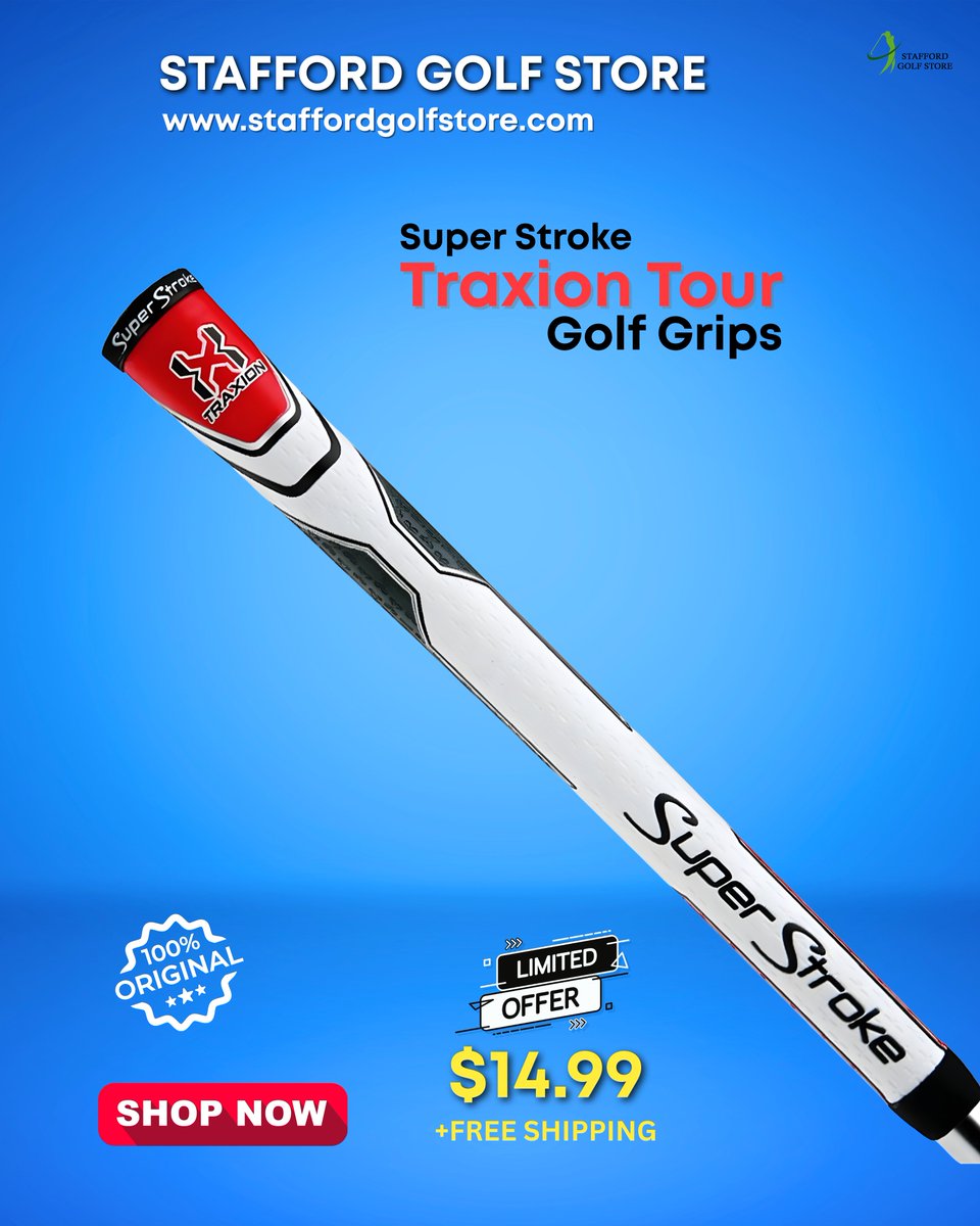 StaffordGolfStr's tweet image. Get tour-proven control and comfort with every swing.
limited stock!
Shop now: golfworks.com/super-stroke-t…
#SuperStroke #GolfGrip #GolfDeals #StaffordGolfStore