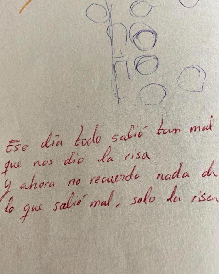 No sé de quién es ni dónde lo encontré, pero es de mis textos favoritos ❤️