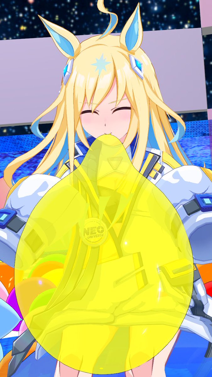 balloonmmd's tweet photo. シャドさんが作成したネオユニヴァースをお借りして作ってみました。
神秘的で美しいですね！ https://t.co/ZhF1PMgFvr