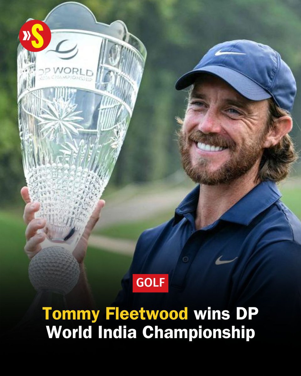 Fleetwood ensured there would be no final day jitters, marking a memorable return to India as the maiden winner of the inaugural DP World India Championship, reports <a href="/OnTheSportField/">Uthra 🇮🇳</a> 

Details: bit.ly/4hgV5Hn | #Golf