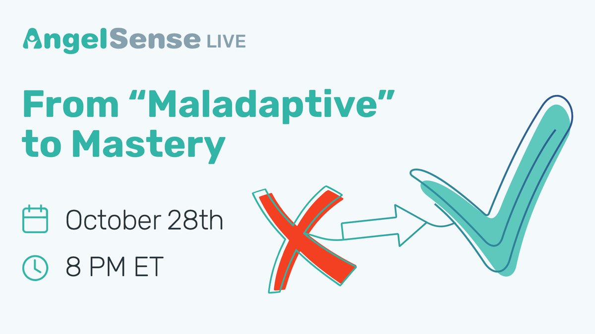 1 day left! 

Swap “stop that” for skills that stick - 30-min BCBA chat on October 28th @ 8 PM ET.
Register to get the replay + printable: Save Your Seat
angelsense.zoom.us/webinar/regist…

Exclusive Bonus:  All registrants get access to the BCBA-designed, 9-module AngelSense Learning