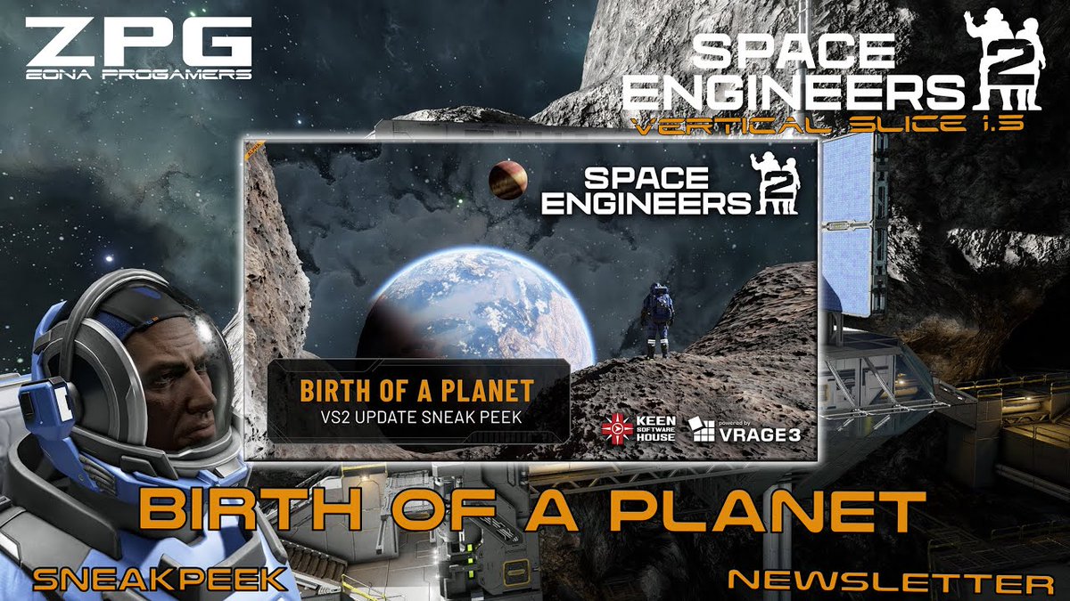 ZonaProGamers's tweet image. ➡️ Nuevo vídeo en el canal!!!
#SpaceEngineers2 🚀 Noticias - Novedades sobre los biomas #SneakPeek #Español
🔗 youtu.be/EUMWGjTy0Xc