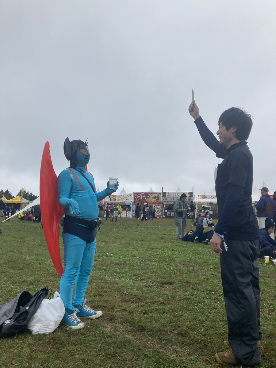 何年かぶりの再会
彼も結婚し嫁さんお子さんと来ているとのことで嬉し泣きしながら、警告をいただきました