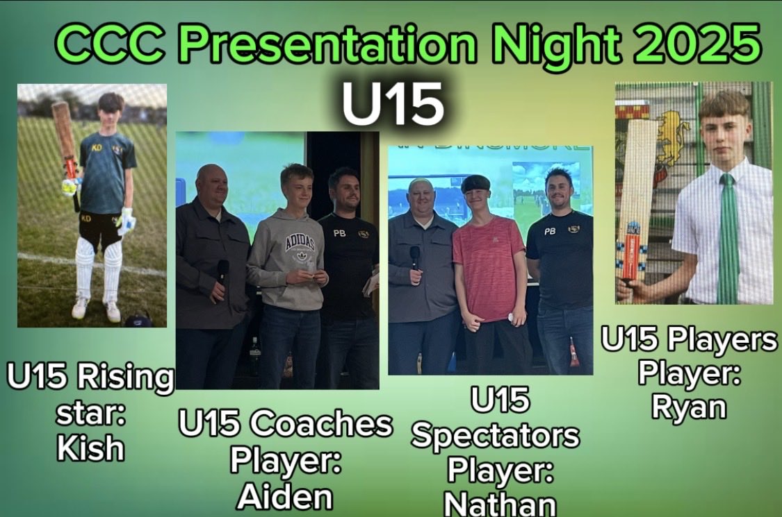 Presentation night 2025 - Juniors