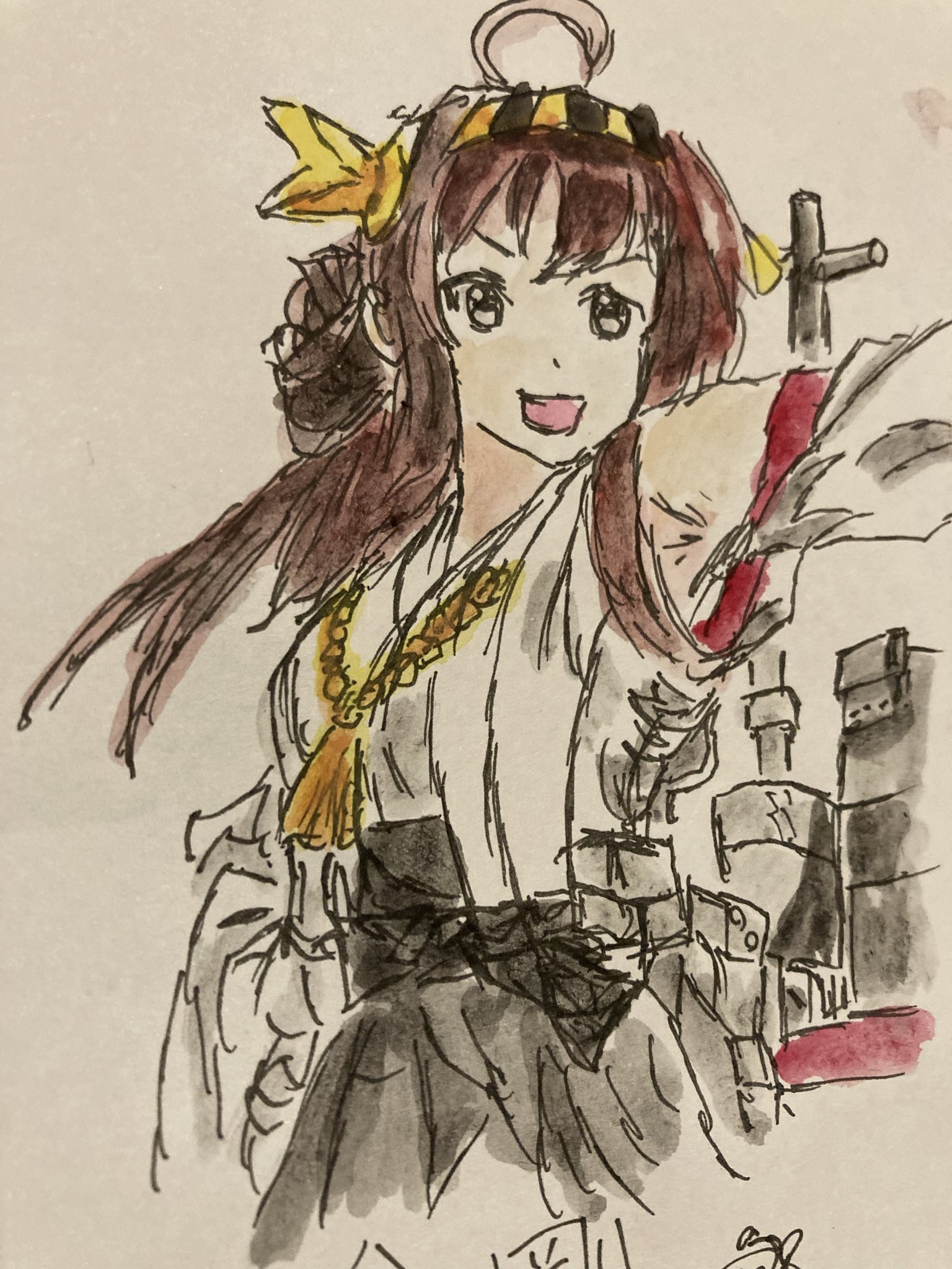 【たつみん】イラストオーダー スケッチ #八咫烏