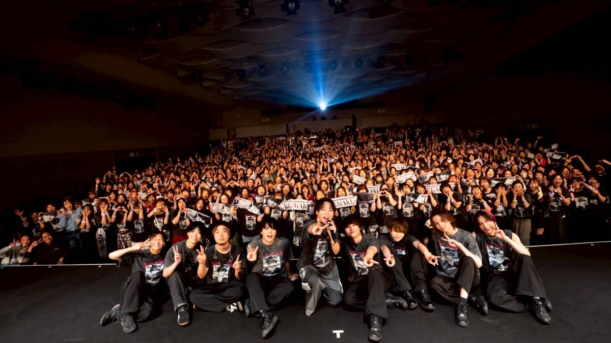 LIVE&amp;HALL TOUR 2025『RE:MAKE』

2025.10.19
@松下IMPホール

Special thank you…

Next 

2025.11.24
@熊本城ホール 

check✅
takuyasugimoto.com/schedule/7FzbJ…

#杉本琢弥