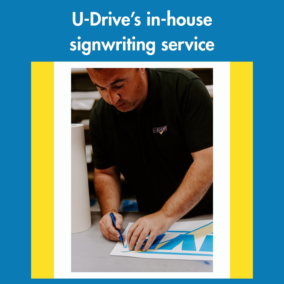 UDriveUK's tweet image. Turn every mile into marketing. 🚐 U-Drive offers in-house signwriting, giving your hire vehicles a professional, branded look.

#UDriveVehicleHire #VehicleHire #SignWriting