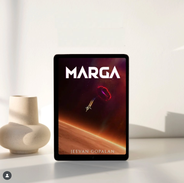 GopalanJeevan's tweet image. “MARGA” - The Alien Code's
Review on Instagram: instagram.com/p/DOyfh3OE2qq/…
Unearth the Truth
A Cosmic Destiny
Your Journey Begins
Amazon: a.co/d/4HKH0p5
Barnes &amp; Noble, libraries
books2read.com/Marga-Sci-Fic-….
#sciencefictionbooks #SciFiMystery  #AlienCode  #IndieAuthor