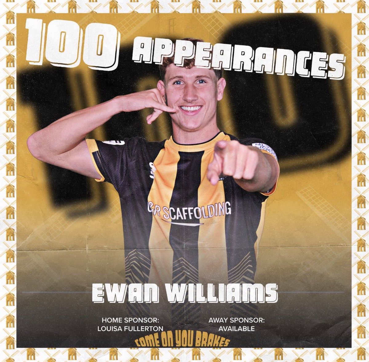 Not the result we wanted yesterday, however a chance to put it right Tuesday. Proud moment to make my 100th Appearance for <a href="/LeamingtonFC/">Leamington FC ⚽️</a>🖤 Onwards and upwards🤞