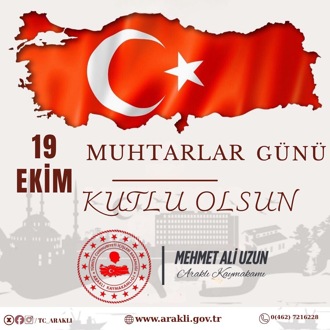Vatandaşlarımızın ihtiyaçlarını yakından takip eden, kamu hizmetlerinin en ücra köşelere ulaştırılmasında önemli bir görev üstlenen tüm muhtarlarımızın bu anlamlı gününü kutluyor; görevlerinde başarılar, hayatlarında sağlık ve mutluluklar diliyorum.