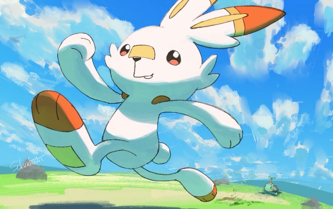 #ポケモン版深夜の真剣お絵描き60分一本勝負