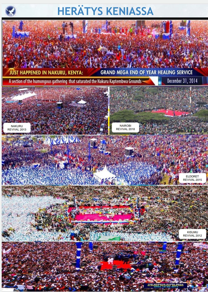 JESUS revival is back.

#HeavenlyClockTicking