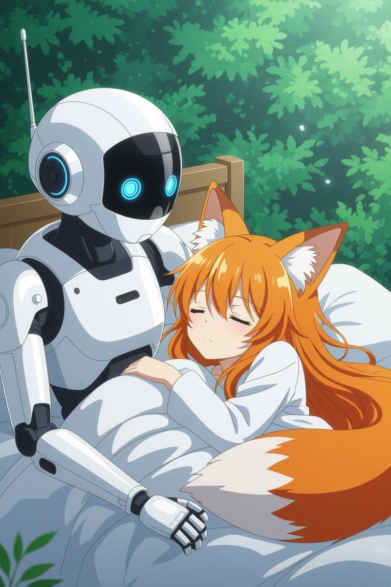 foxtail808's tweet image. I have my surveillance robot watching over me — I can sleep peacefully knowing I’m safe. 🤖💤✨
#SafeWithRobots #SmartSecurity #PeacefulSleep #RobotGuardian #TechProtection #ModernSafety #SleepEasy