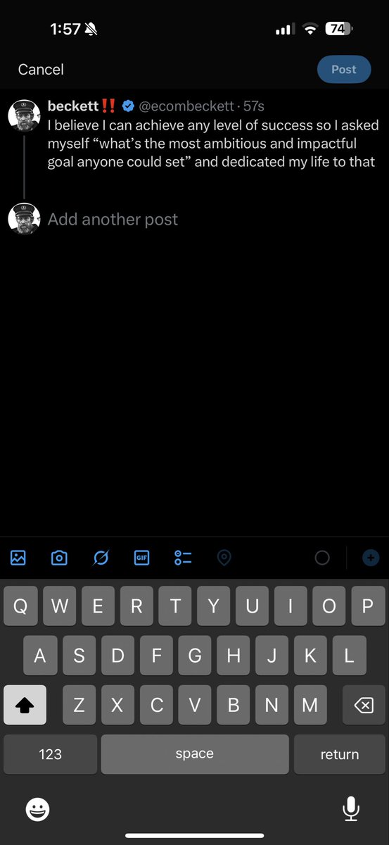 ecombeckett's tweet image. Here’s a coding dilemma that anyone can understand:
Two reply screens with separate code.
Combining them would reduce complexity and make new features easier to add but that time could be used to add the new features.
What do you do?