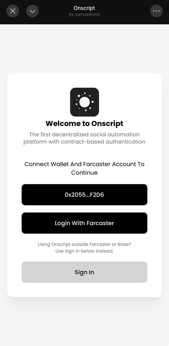 zat_weird_aj's tweet image. Spent the last 2 hours trying to convince my friend to start creating content🥲

Who refuses a job that pays &amp;gt;$100 because they are afraid of being cringe😭

I&apos;m cringing this new week with onscript where I can schedule my posts on both Farcaster and the base app. 

Get ready🌚